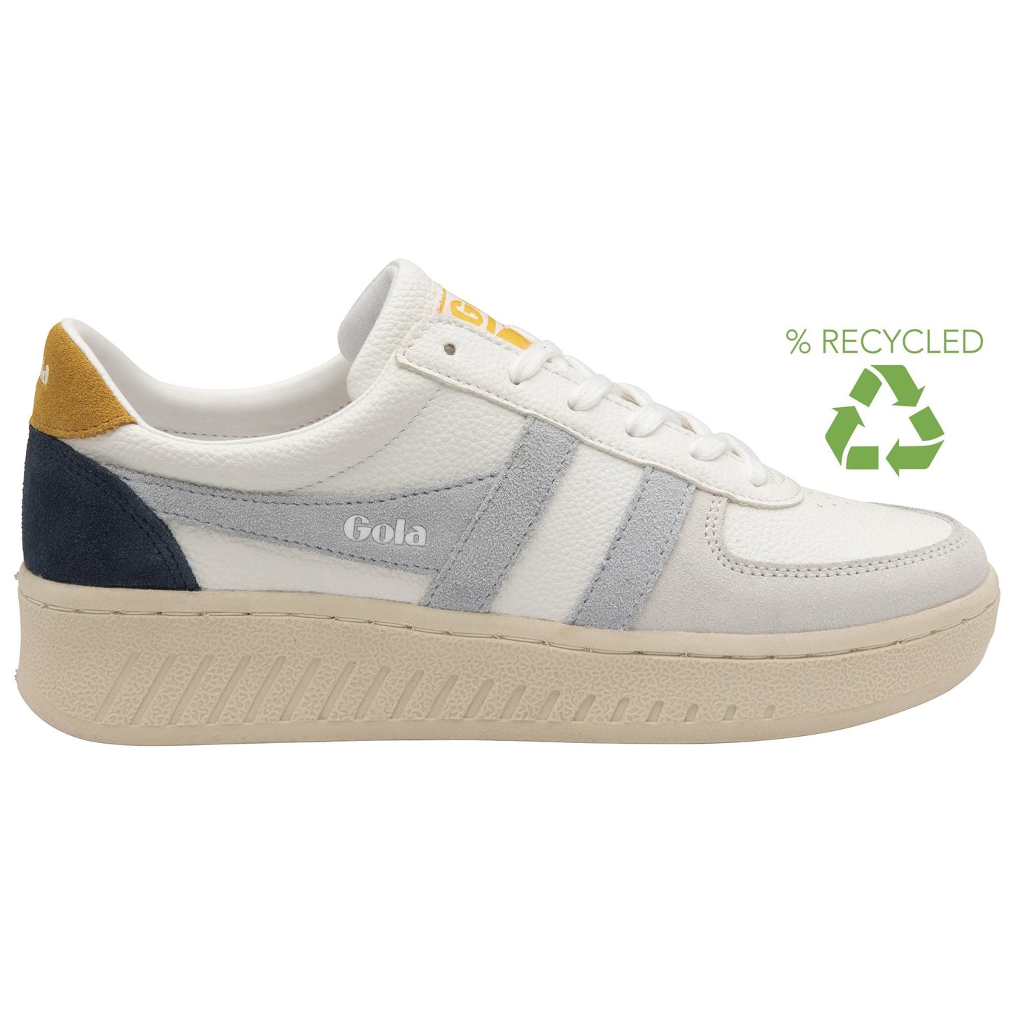 Gola Grandslam Trident in Weiß/ice blue/sun