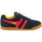 Gola Harrier Suede Ladies in Dunkelblau/Rot/Sun