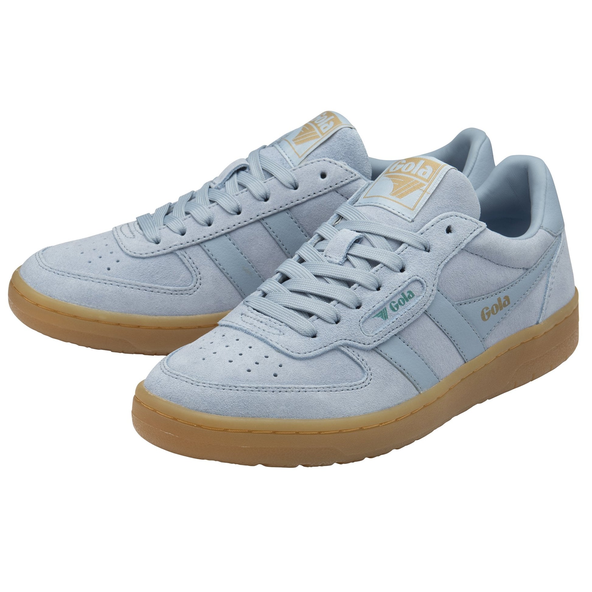 Gola Damen Sneaker Hawk Suede 86 FS25 in Air/Gum