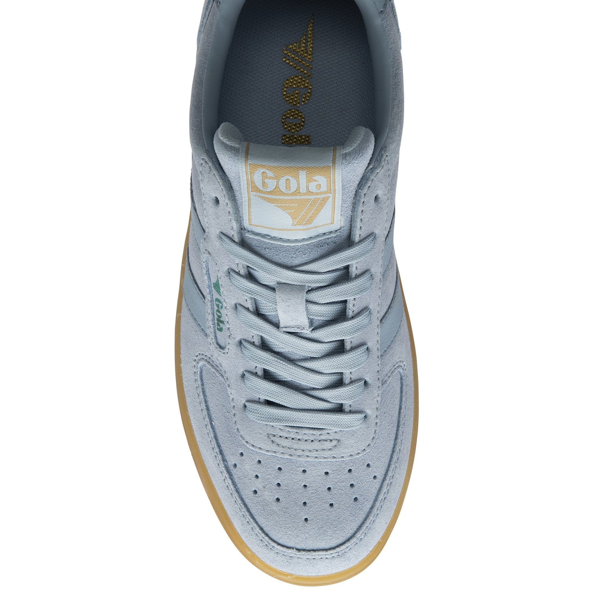 Gola Damen Sneaker Hawk Suede 86 FS25 in Air/Gum