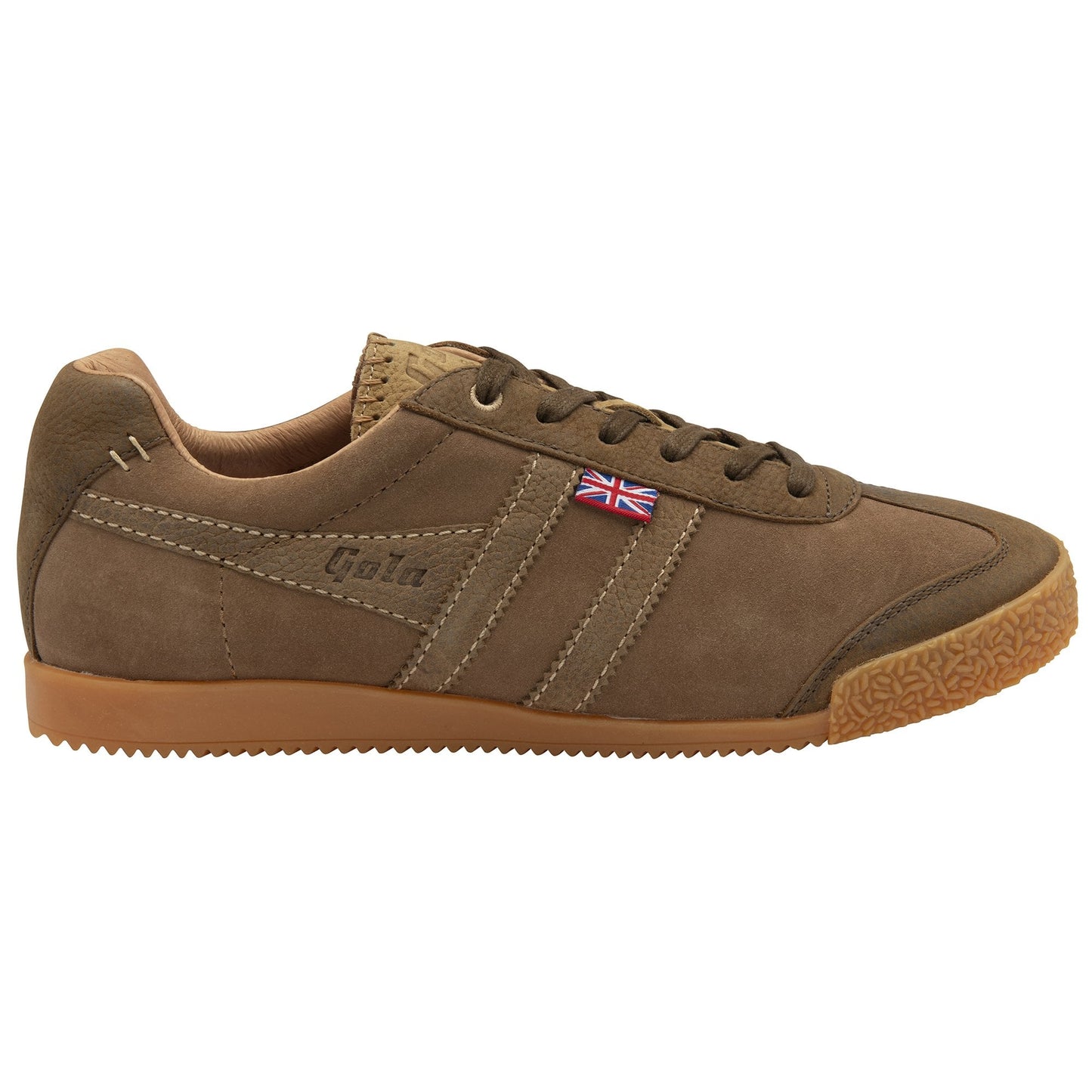 Gola Made in England Harrier Cambridge in Chocolate/Tan