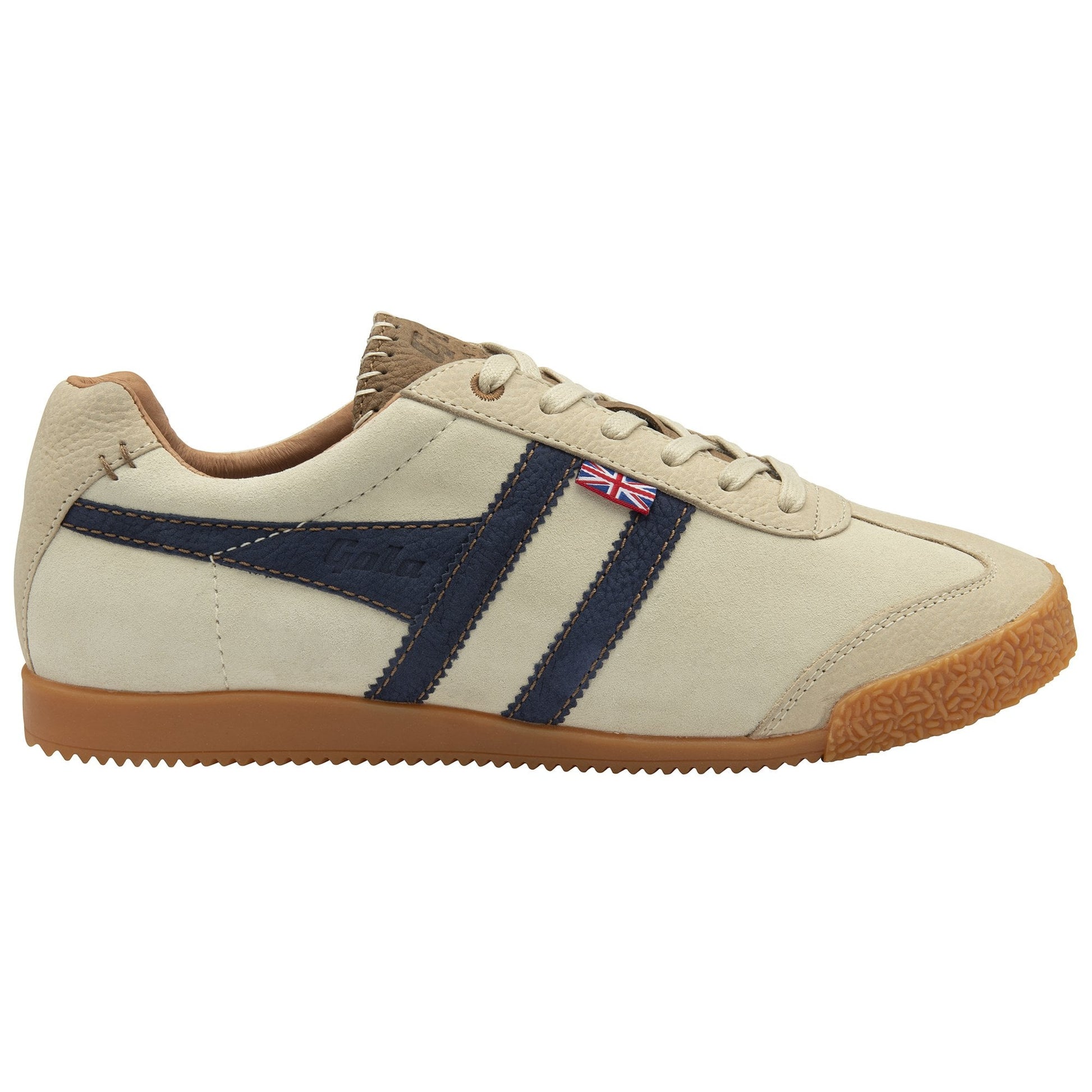 Gola Made in England Harrier Cambridge in Ecru/Dunkelblau
