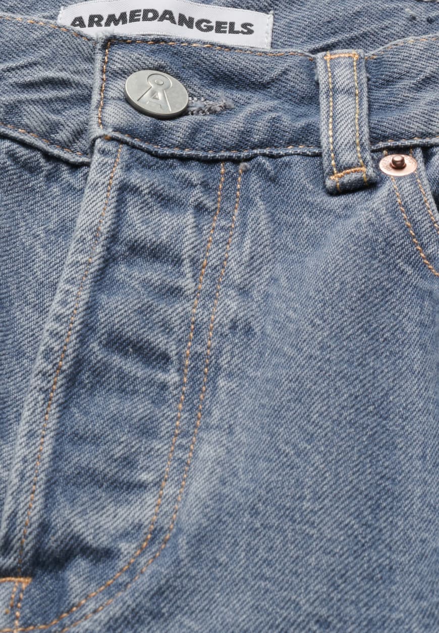 Armedangels HAAYI Denims / 5 Pockets Baggy Fit in fog