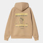 Carhartt WIP Harttronix Car-Lux Hooded Jack Pre Summer 2025 in Dusty H Brown/Grau