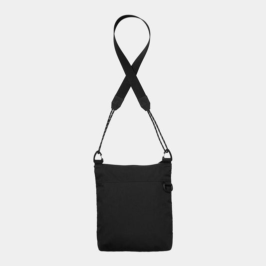 CARHARTT WIP Haste Strap Bag Cotton/Nylon Ripstop in Schwarz