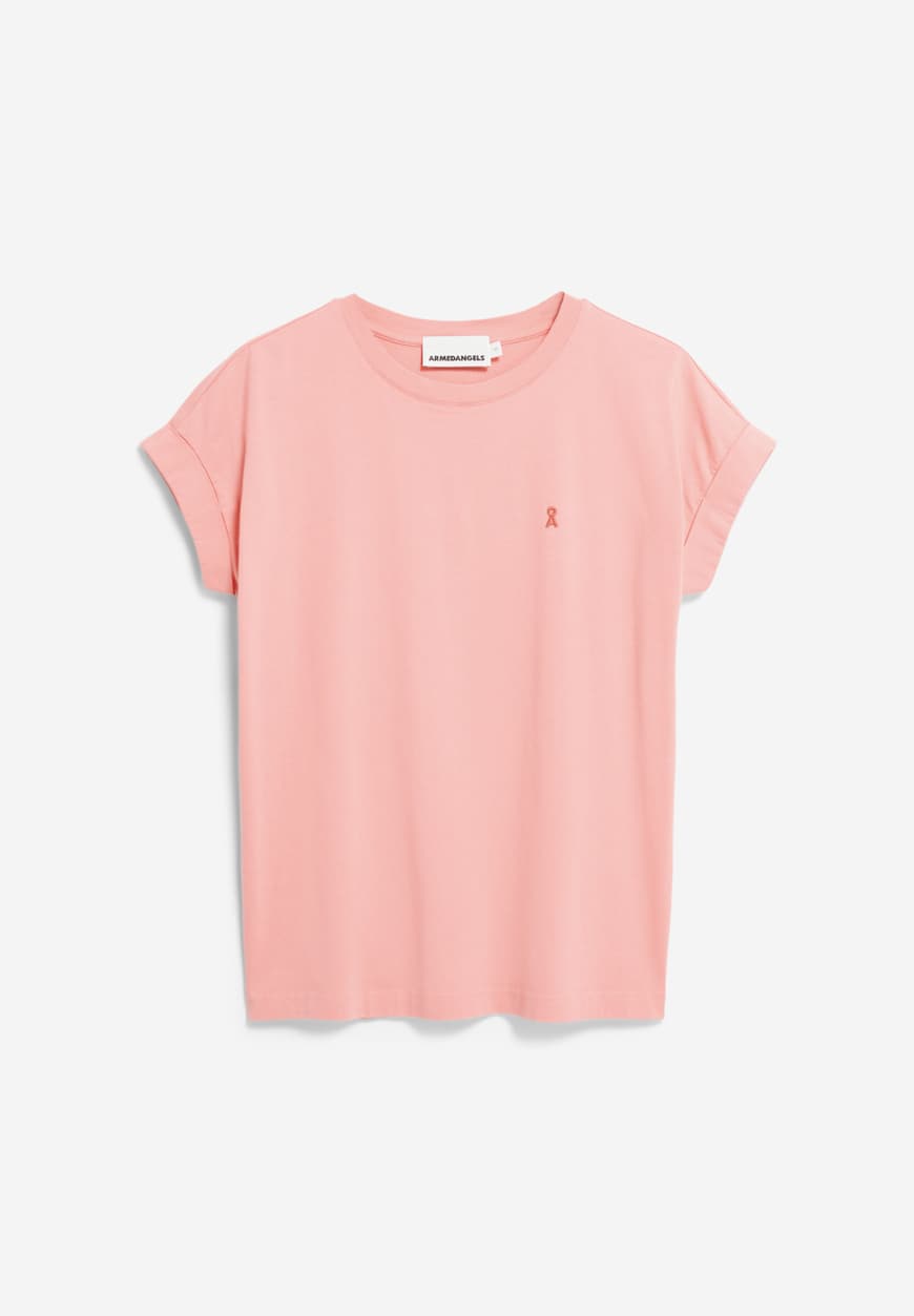 Armedangels IDAARA Shirts T-Shirt in deep rosalilly