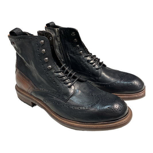 Giorgio 1958 POLACCO PELLE FONDO CUOIO roma 7408 black