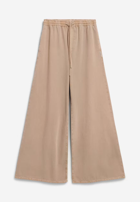 Armedangels Damen KELAANI Hose Stoffhose in true camel