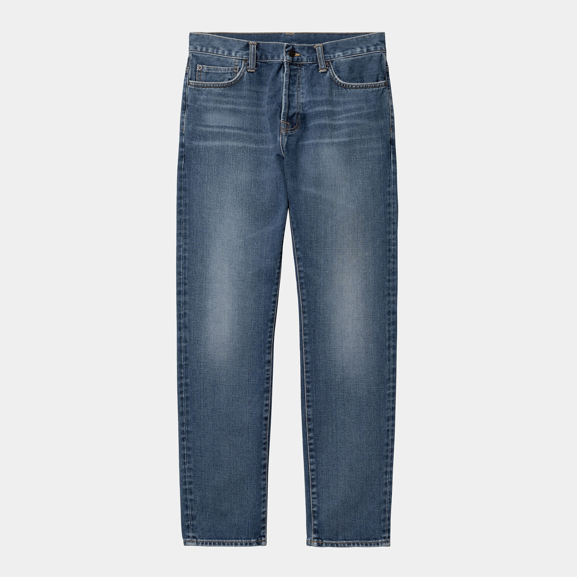 Carhartt WIP Klondike Pant Maitland dark used washed in Blue dark used washed