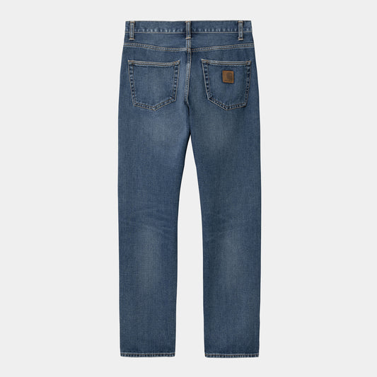 Carhartt WIP Klondike Pant Maitland dark used washed in Blue dark used washed