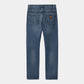 Carhartt WIP Klondike Pant Maitland dark used washed in Blue dark used washed