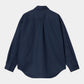 Carhartt Wip L/S Module Script Shirt FW24 in Air Force Blue/Weiß/rigid
