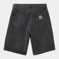 CARHARTT WIP Landon Short 100% Cotton 'Robertson' Denim