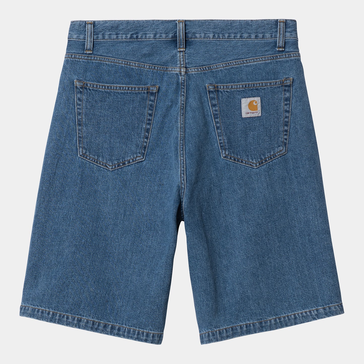 CARHARTT WIP Landon Short 100% Cotton 'Robertson' Denim