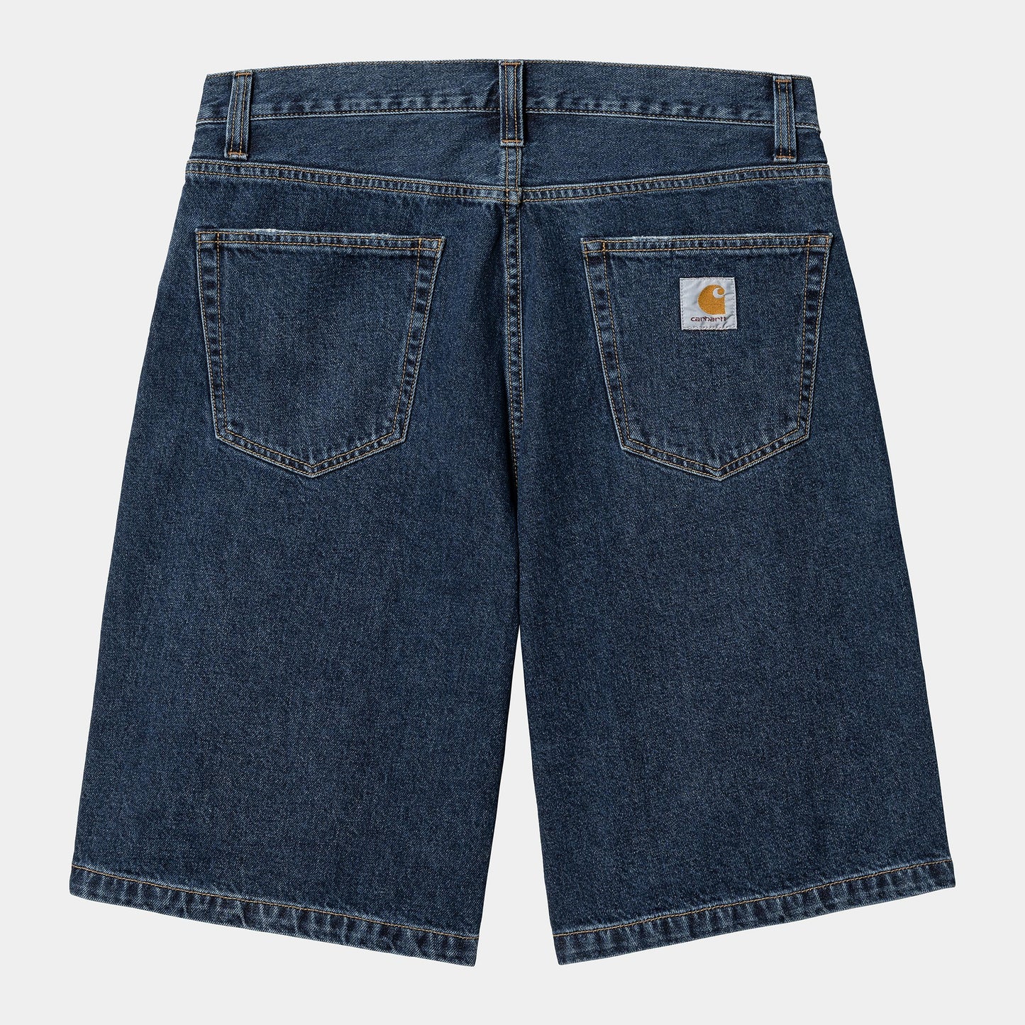 CARHARTT WIP Landon Short 100% Cotton 'Robertson' Denim
