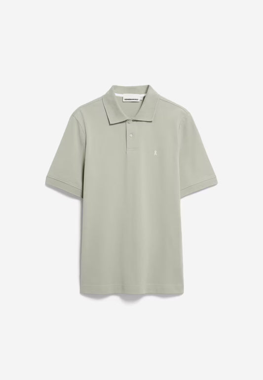 Armedangels Maario Polo T-Shirt in seagreen