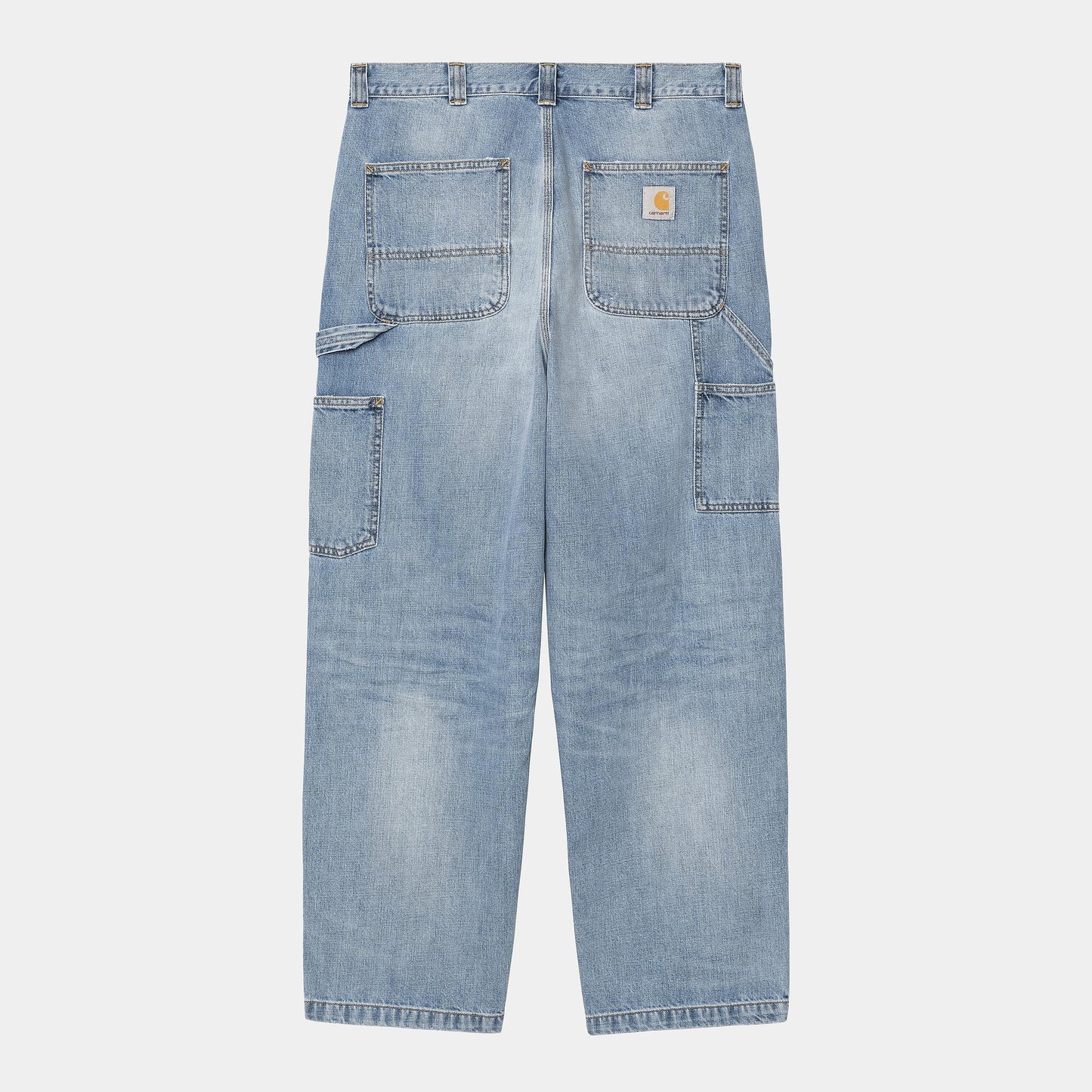 Carhartt WIP OG Single Knee Pant in Blau/burst washed