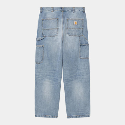 Carhartt WIP OG Single Knee Pant in Blau/burst washed