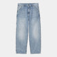 Carhartt WIP OG Single Knee Pant in Blau/burst washed