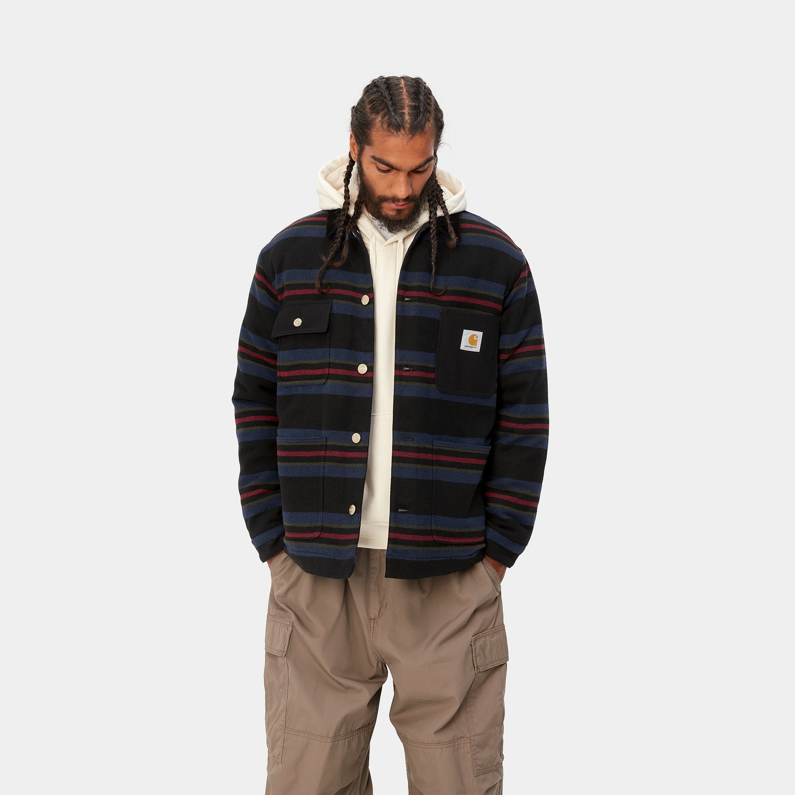 Carhartt WIP   Oregon Jacket Polyester/Acrylic/Wool/Other Flannel, 11.21 oz