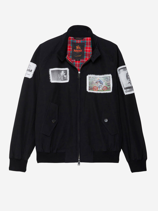 BARACUTA G9 Gavin Watson Patches in Schwarz