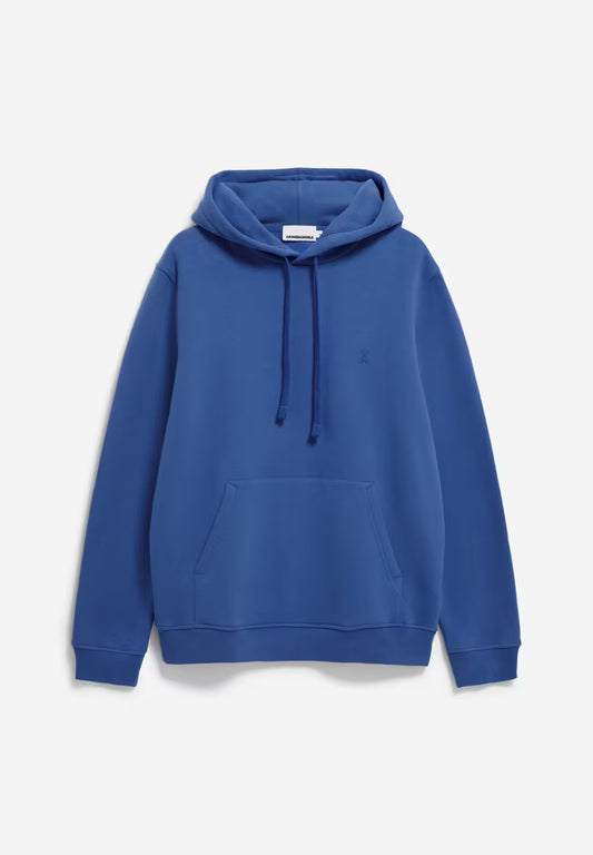 Armedangels Men PAARLO FLEECE Sweat Hoodie in dark morning