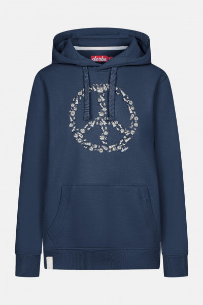 Derbe Hamburg Damen Peace Hooded Sweat Stylefamilyshop