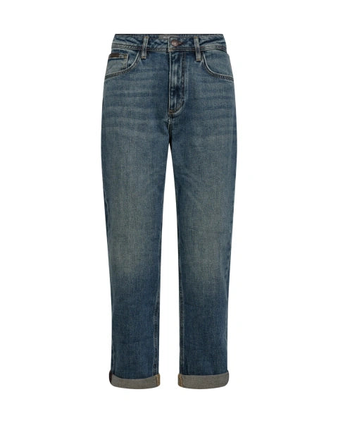 Mos Mosh Elly Galleon Jeans in Vintage Blue
