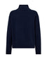 Mos Mosh Aima Cashmere Highneck Knit in Maritime Blue
