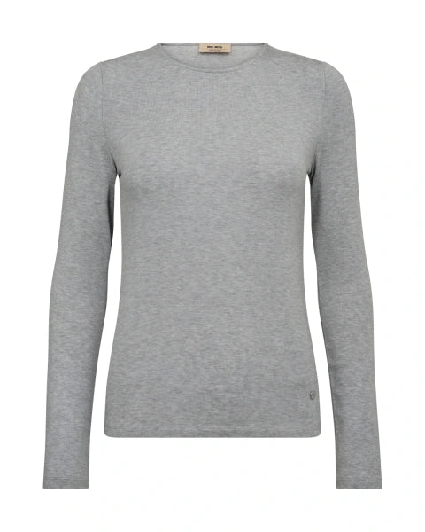 Mos Mosh Petri O-LS Tee in Mockingbird