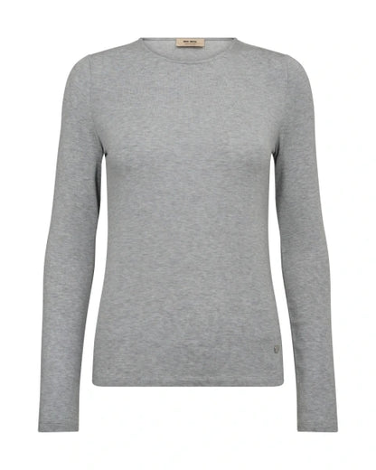 Mos Mosh Petri O-LS Tee in Mockingbird