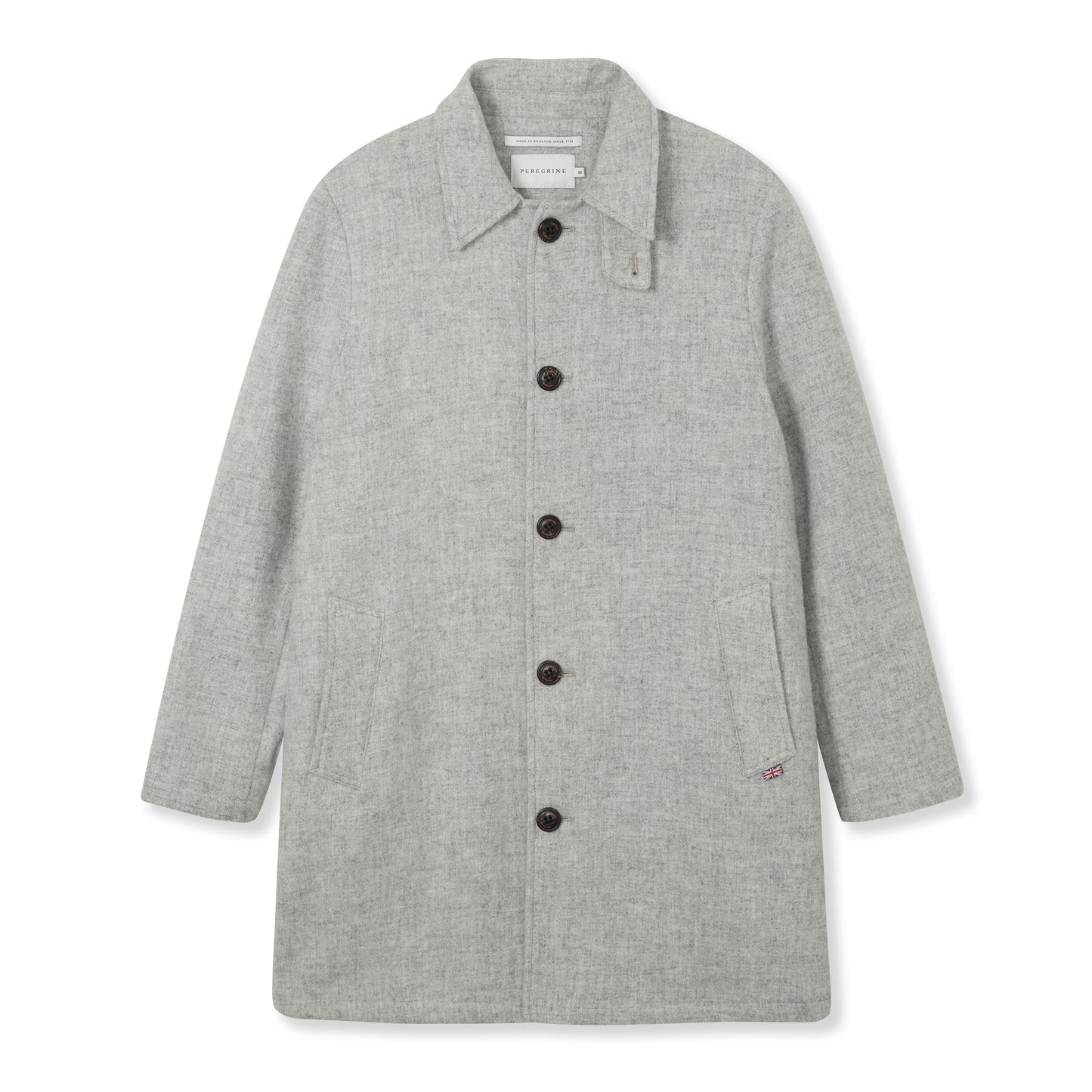Peregrine Men Emerson Coat in Light Grey