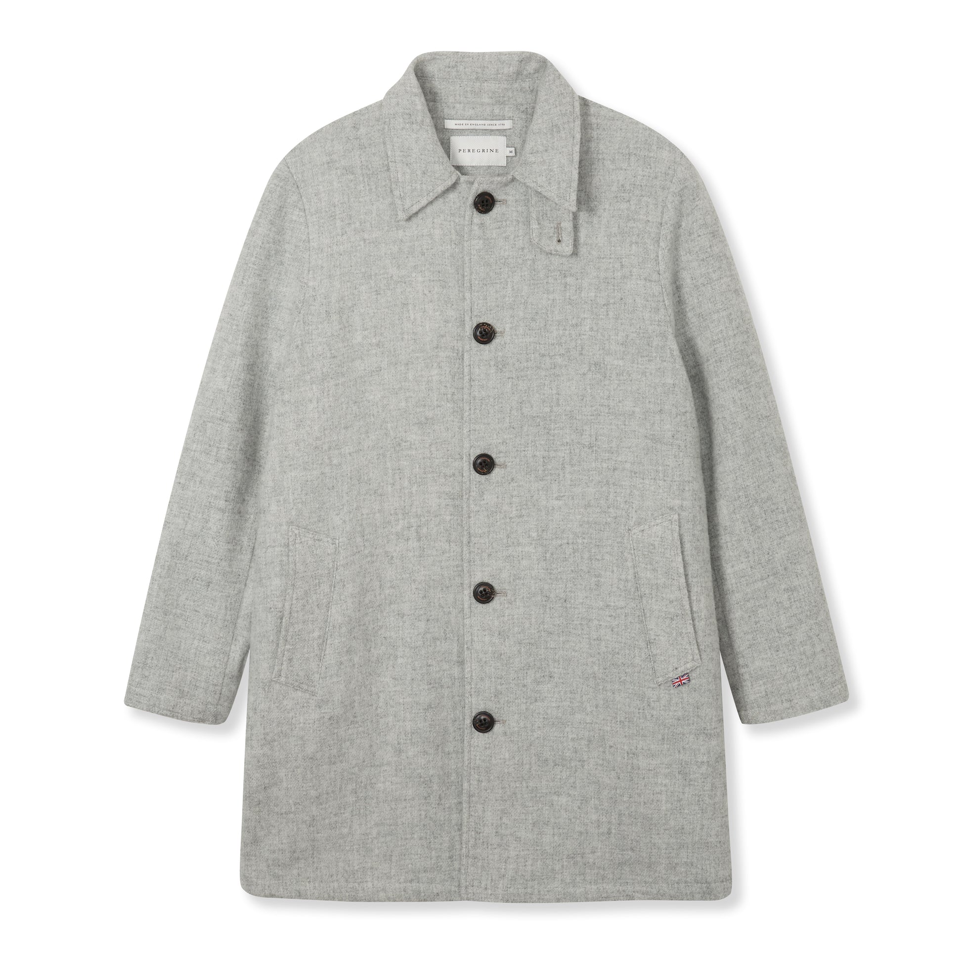 Peregrine Men Emerson Coat in Light Grey