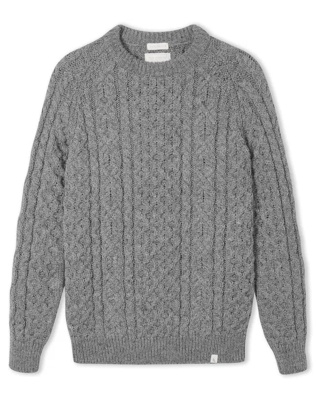 Peregrine Men Hudson Aran jumper