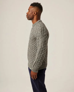 Peregrine Men Hudson Aran jumper