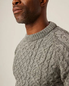 Peregrine Men Hudson Aran jumper