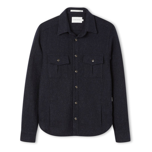 Peregrine Dexter Overshirt in Dunkelblau