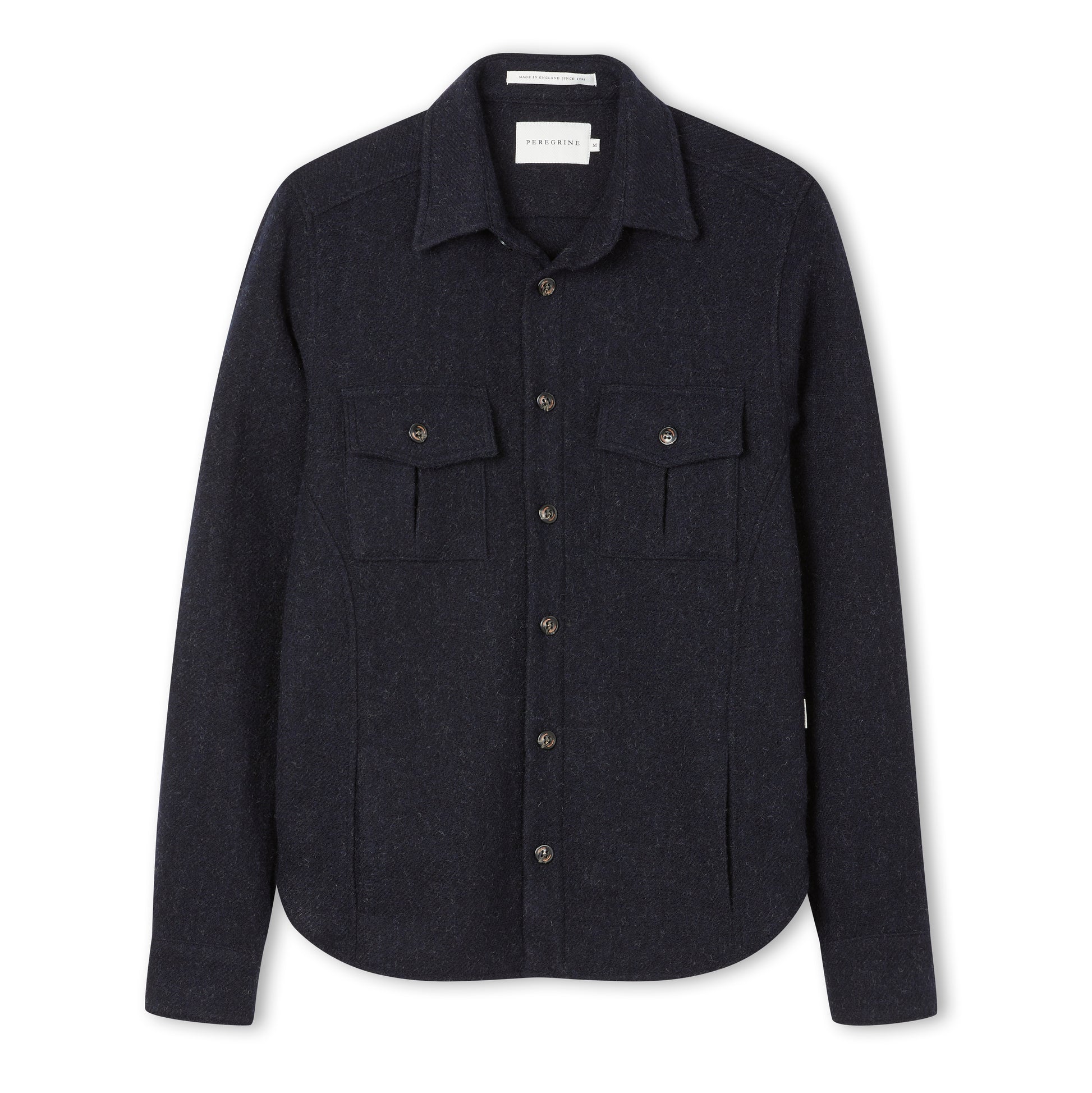 Peregrine Dexter Overshirt in Dunkelblau