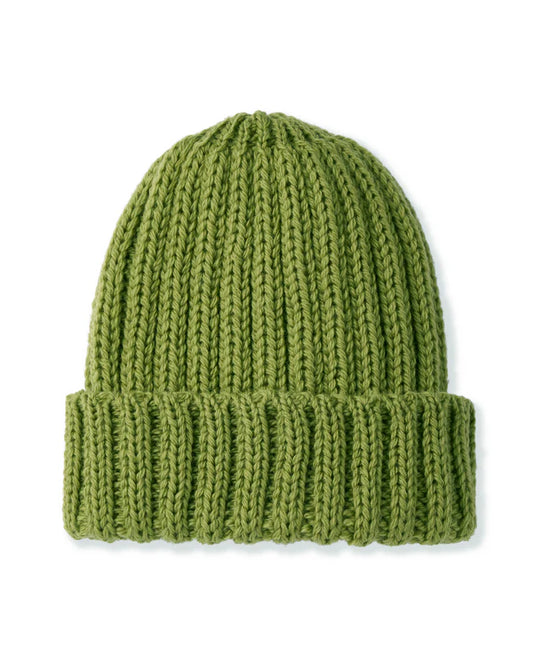 Peregrine Milliner Ribbed Beanie in Campo