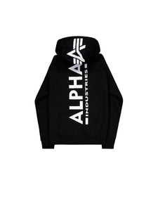 Alpha Industries Back Print Zip Hoodie