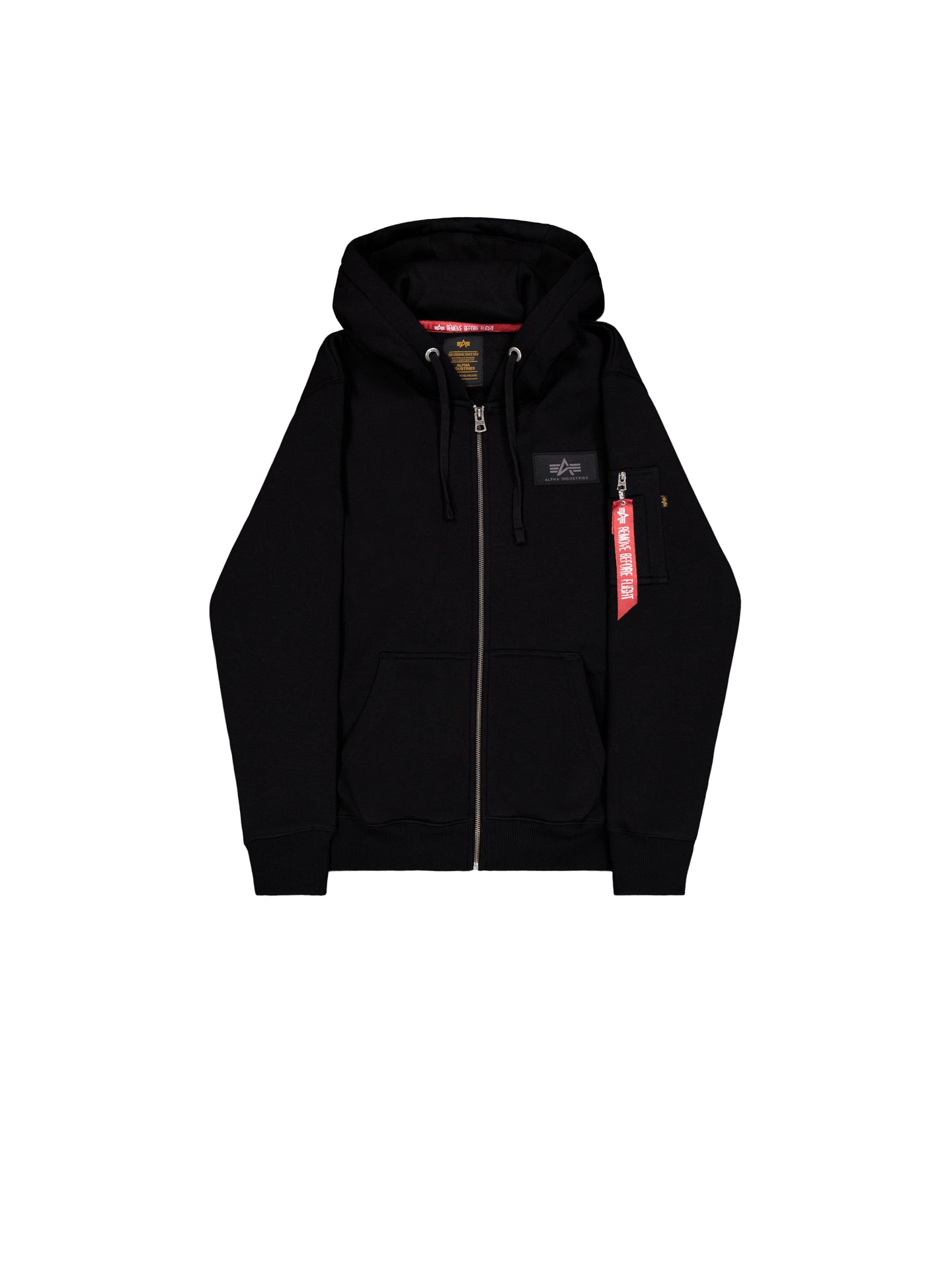 Alpha Industries Back Print Zip Hoodie