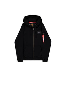 Alpha Industries Back Print Zip Hoodie