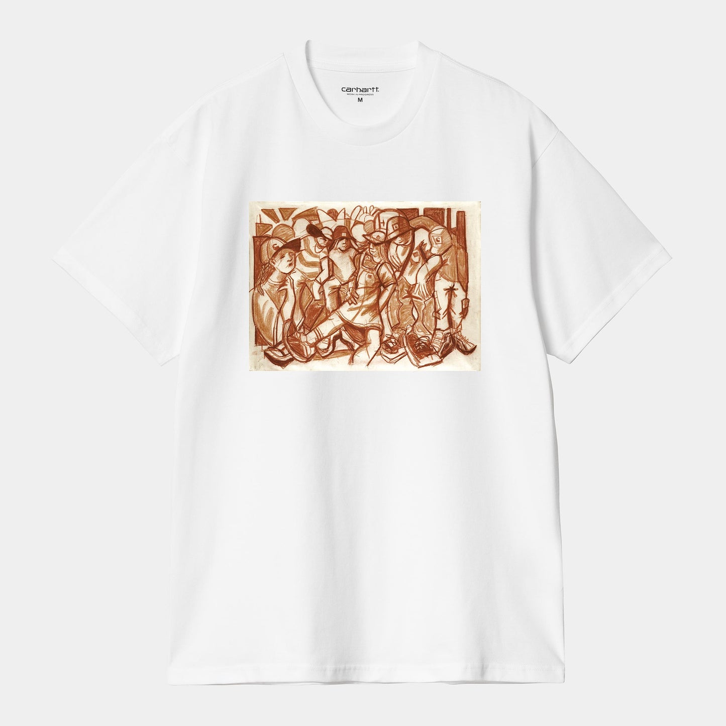 CARHARTT WIP S/S Cai Arfon Bellis T-Shirt in Weiß