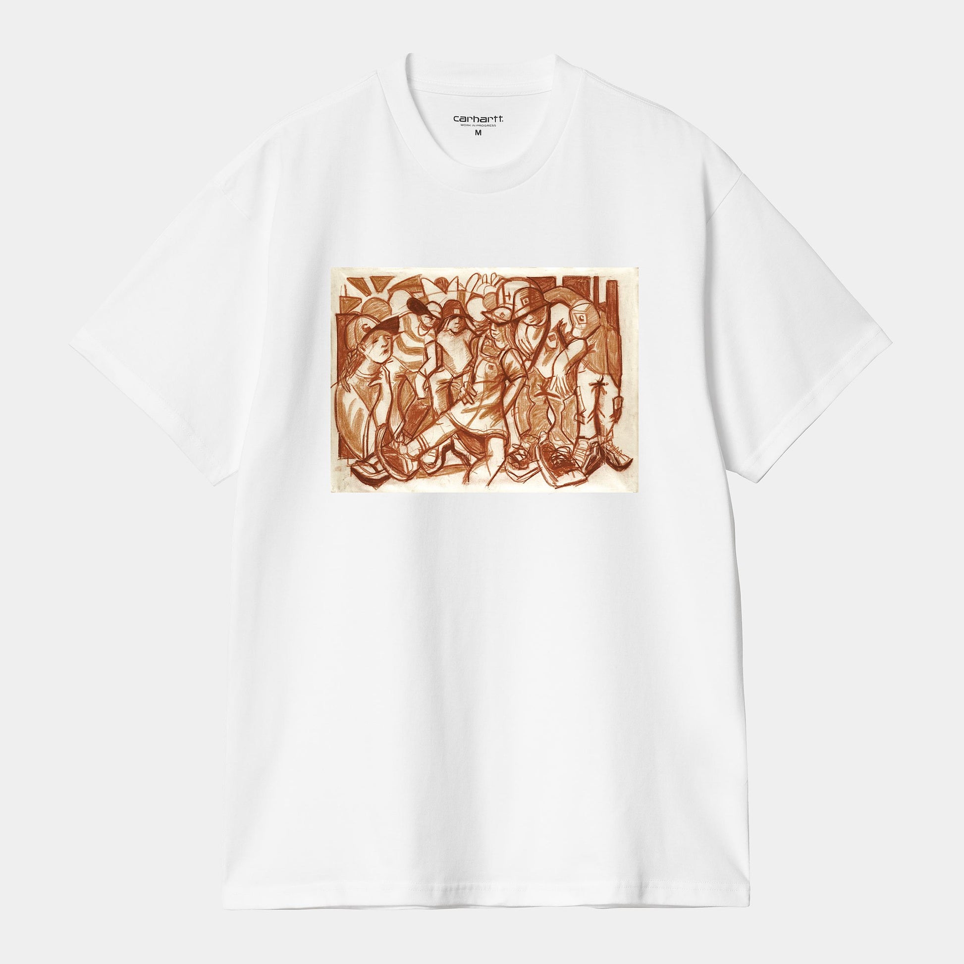 CARHARTT WIP S/S Cai Arfon Bellis T-Shirt in Weiß