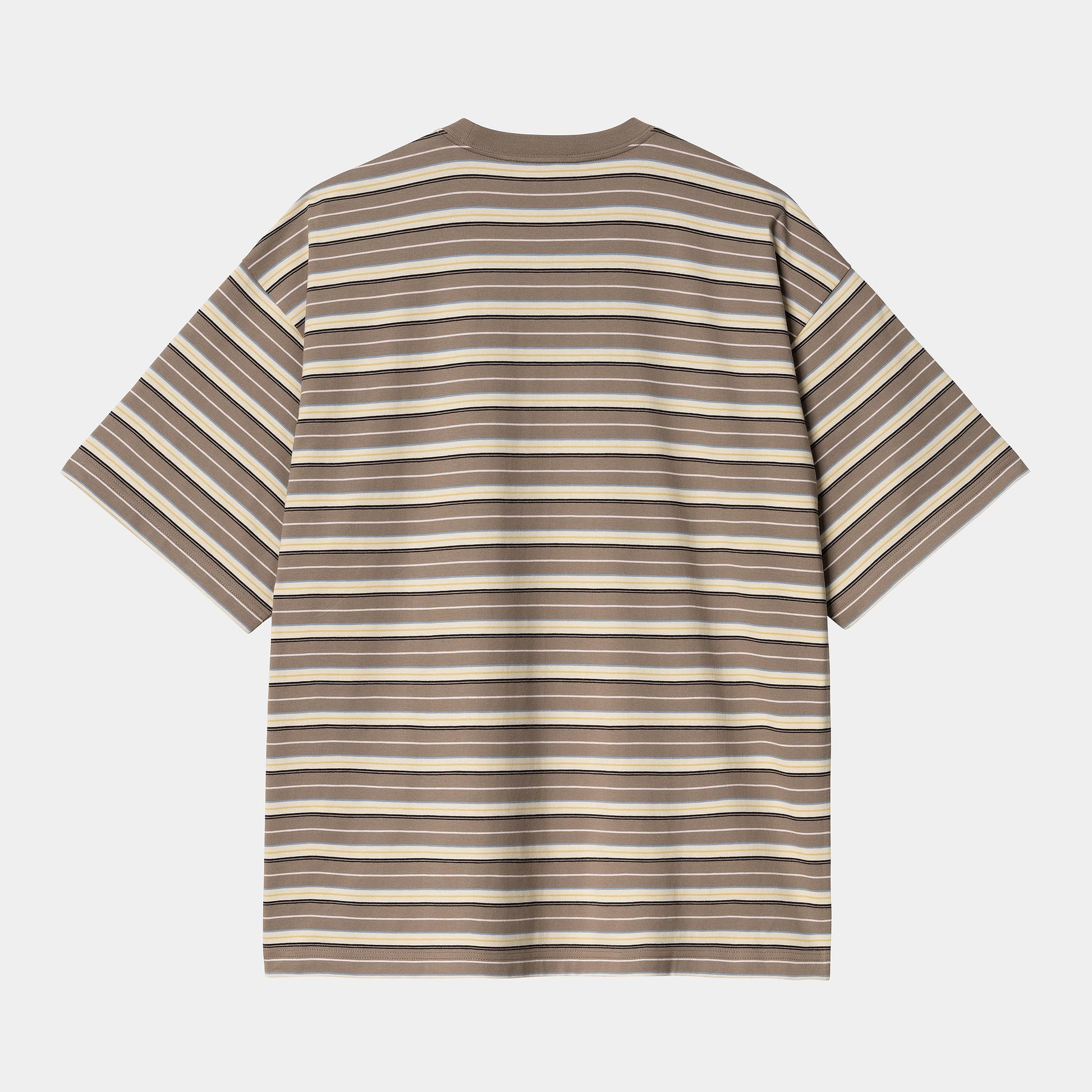 CARHARTT WIP S/S Nathan T-Shirt in Nathan Stripe Branch