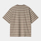 CARHARTT WIP S/S Nathan T-Shirt in Nathan Stripe Branch