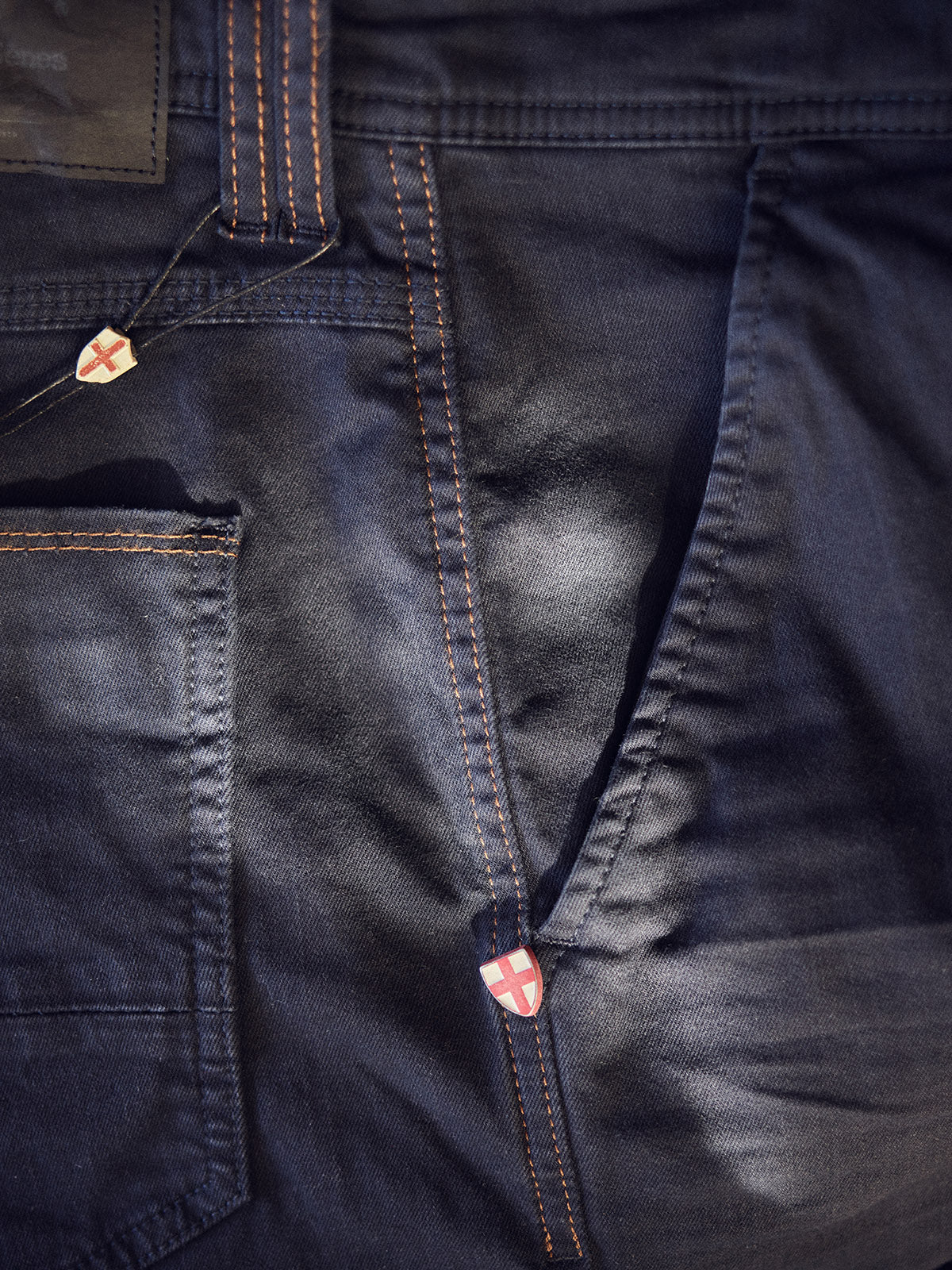 Blue de Gênes Paulo Pavia 1 Chino in Midnight Blue