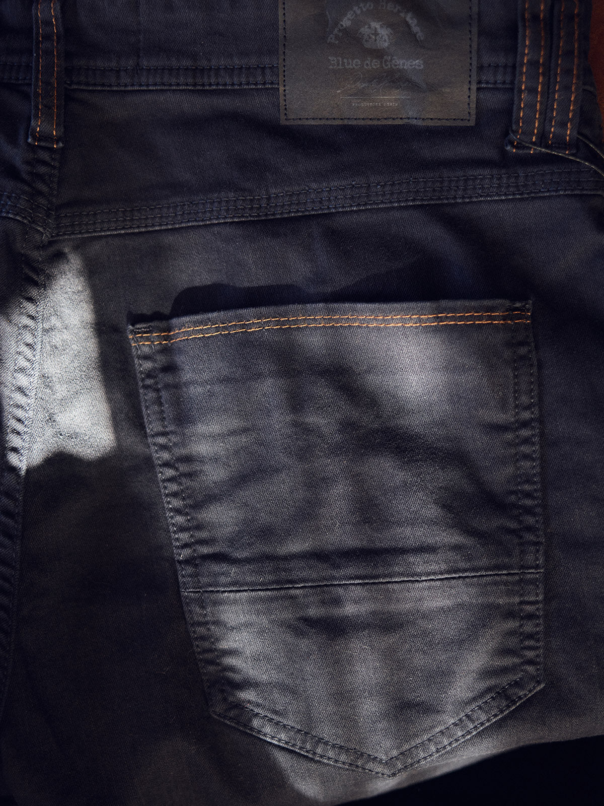 Blue de Gênes Paulo Pavia 1 Chino in Midnight Blue