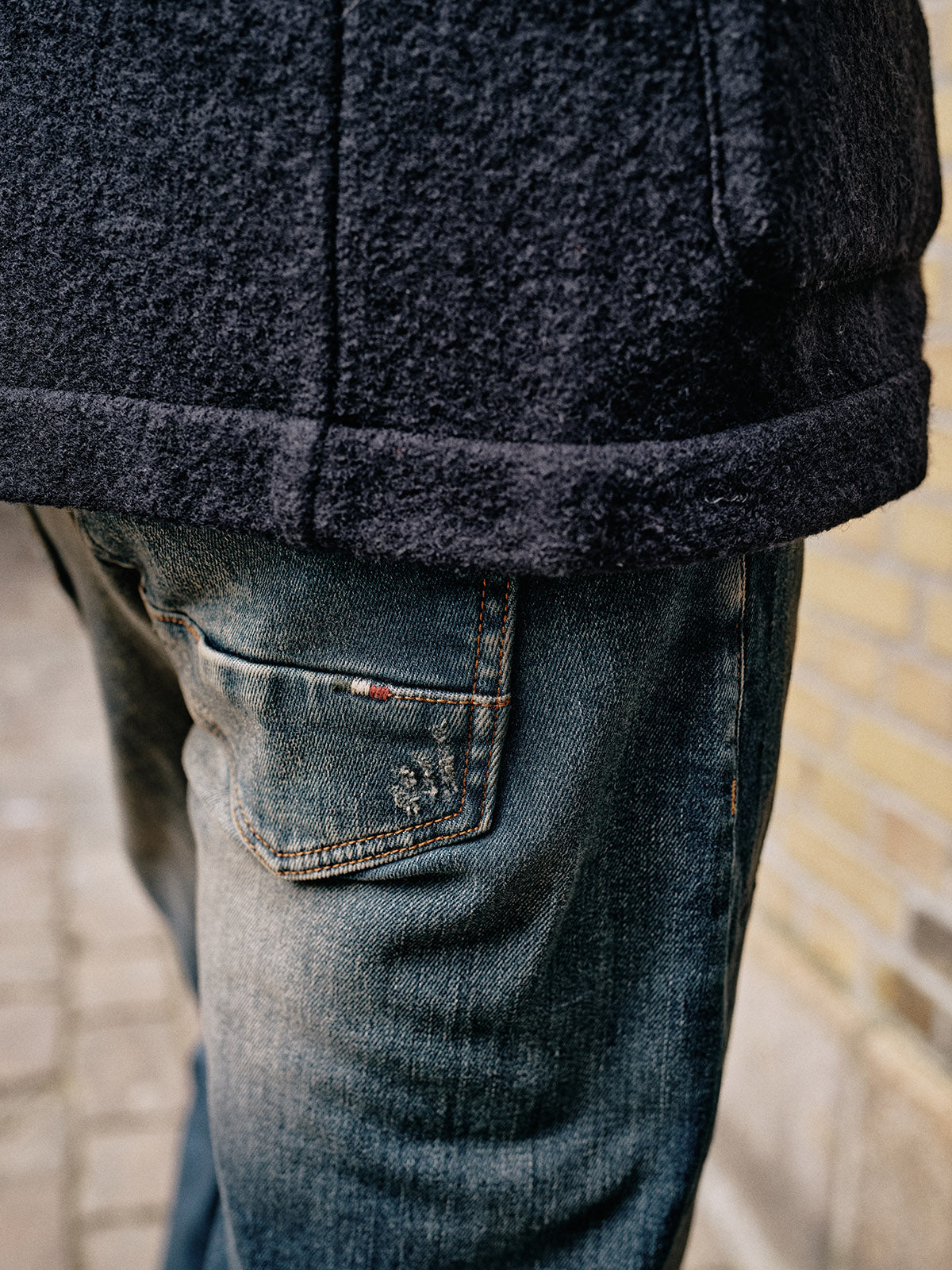 Blue de Gênes Marcos Blazer in Dark Navy