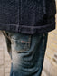 Blue de Gênes Marcos Blazer in Dark Navy